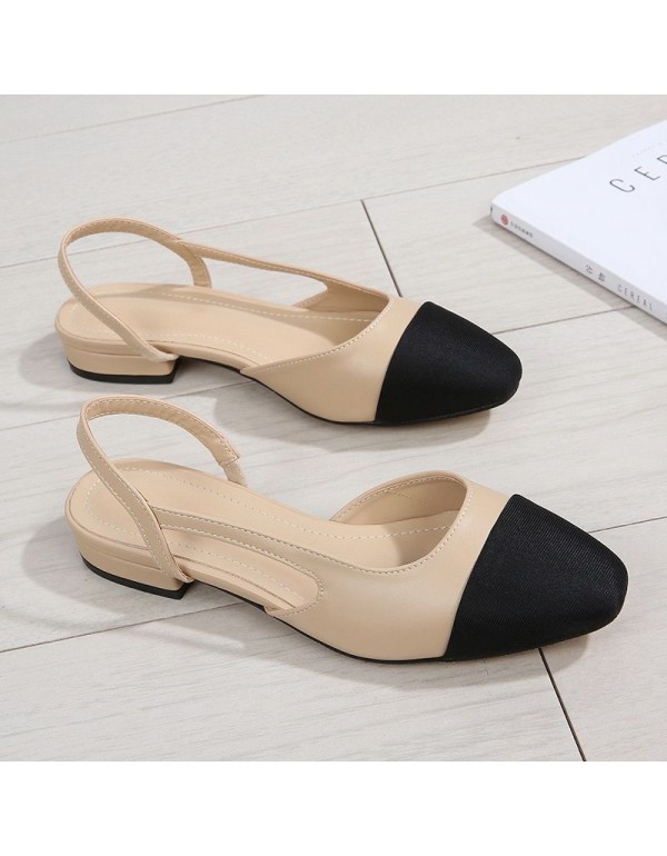 High heeled sandals, European and American cross-border popular women's high heeled summer sandals, Baotou sandals, women's foreign trade special supply source 1