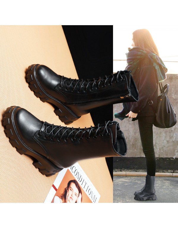 Martin boots women 2021 new British fashion ins co...