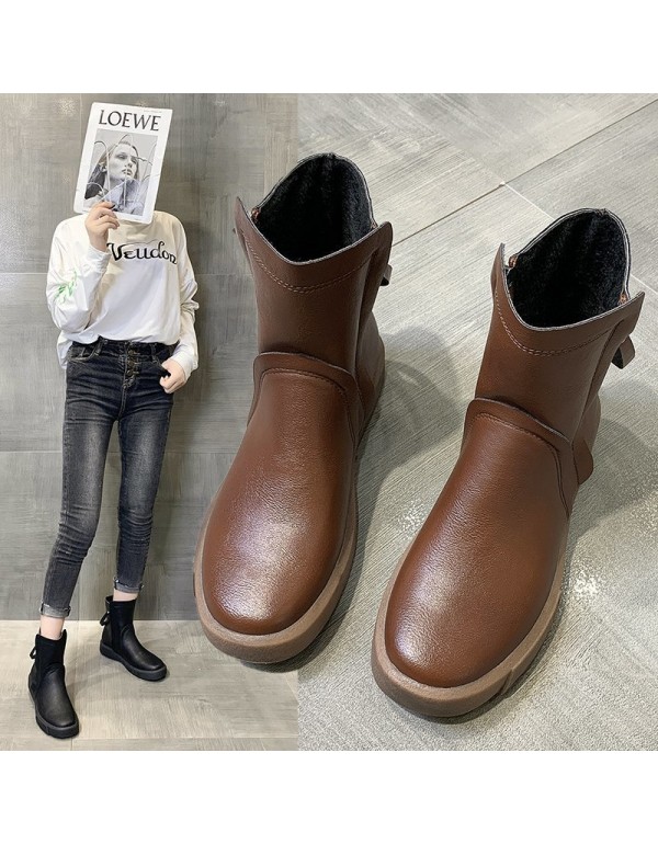 Cross border large size boots children 2021 new fl...