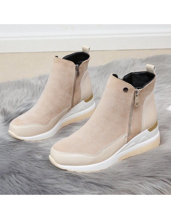 Cross border express high-heeled short boots women...