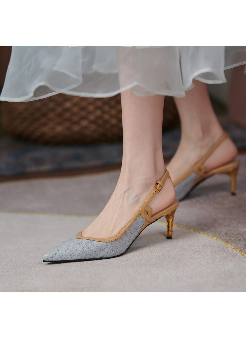 Baotou sandals women's high heels and thin heels 2...