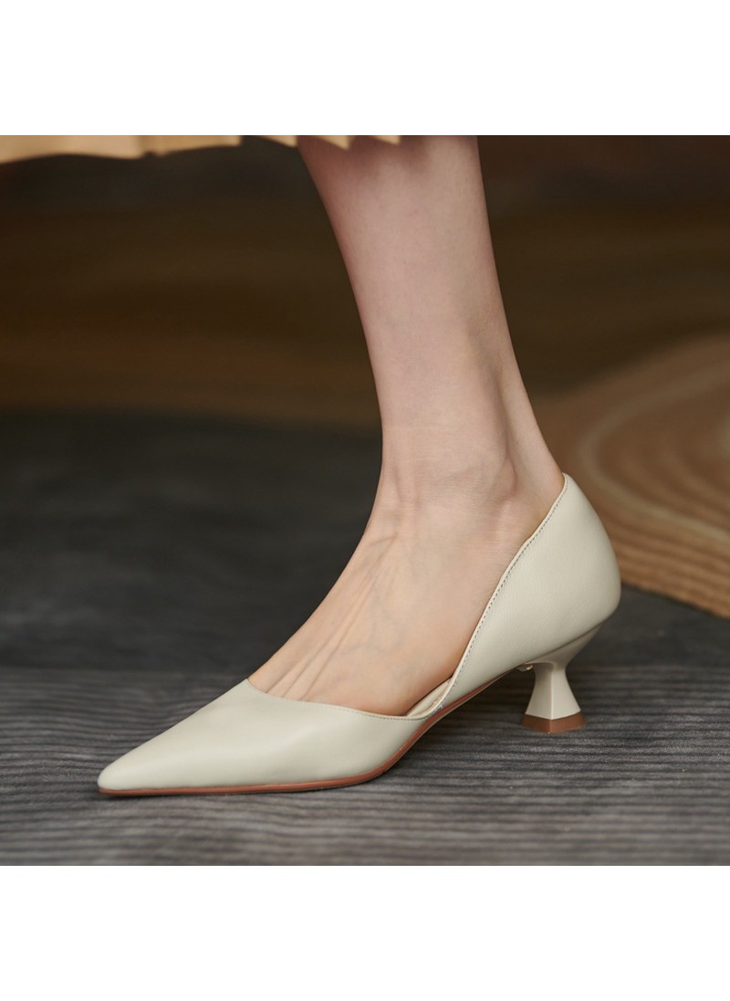 2021 autumn new small heels high heels women's low...