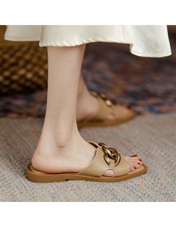 Fairy style metal accessories sandals women wear o...
