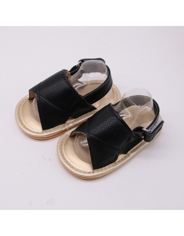 2018 new sandals 0-6-12-18 month old baby shoes European and American new princess sandals 