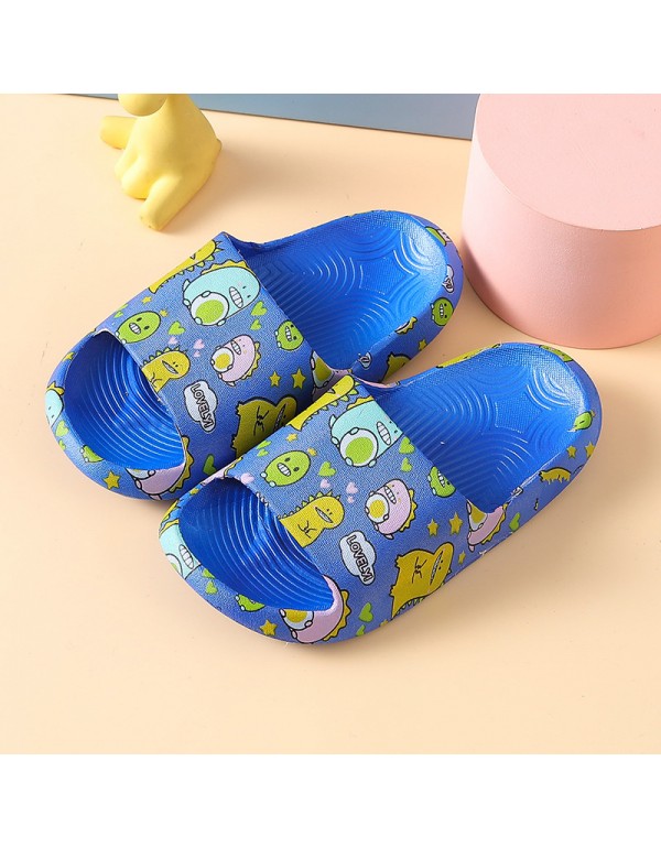 New children's slippers summer creative cartoon men's and women's baby home outdoor soft bottom anti sliding cool slippers wholesale 