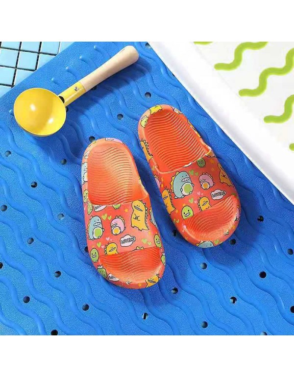 New children's slippers summer creative cartoon men's and women's baby home outdoor soft bottom anti sliding cool slippers wholesale 