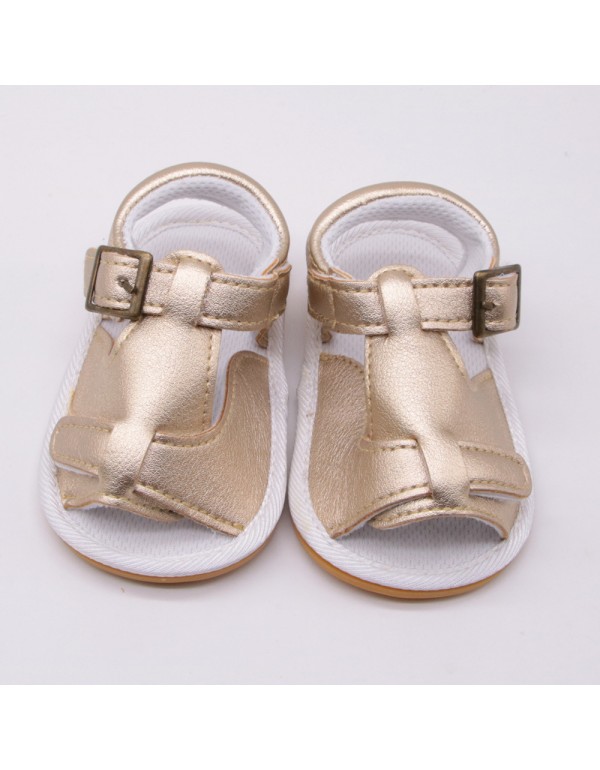 2018 new sandals 0-6-12-18 month old baby shoes European and American new princess sandals 