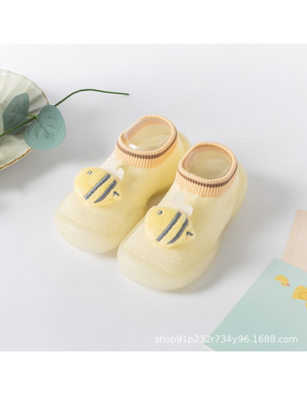 Baby walking shoes baby soft soled spring and summer children's indoor 0-1 years old 2 breathable autumn floor socks sandals 