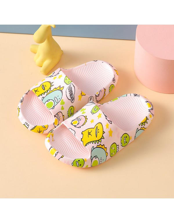 New children's slippers summer creative cartoon men's and women's baby home outdoor soft bottom anti sliding cool slippers wholesale 