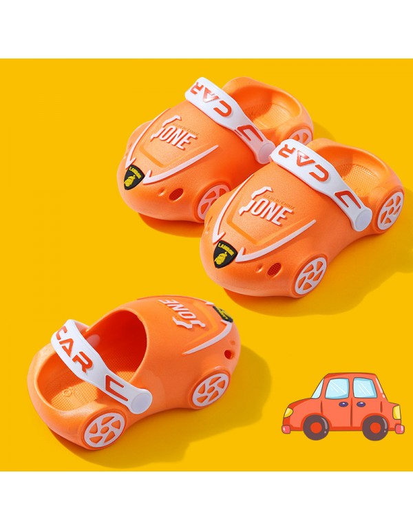 Children's slippers summer new children's shoes cartoon men's and women's Baby Slippers soft bottom anti-skid hole shoes children's slippers wholesale 