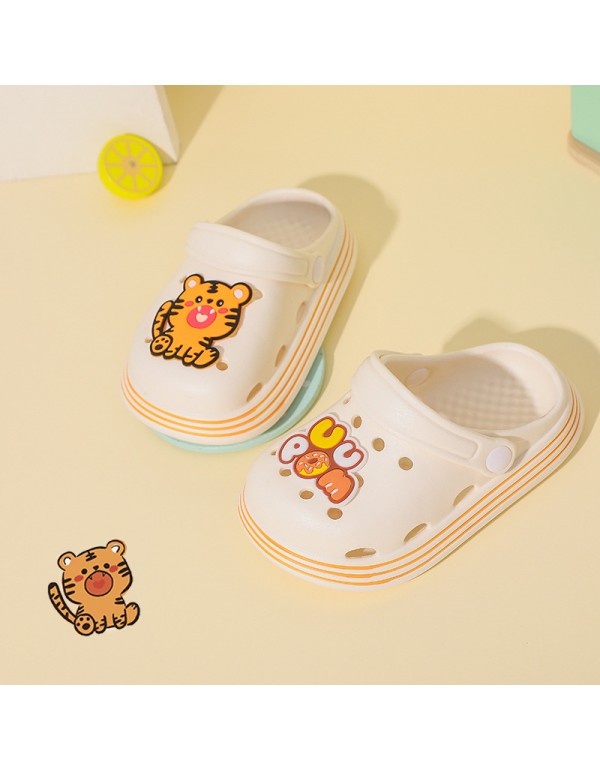 2022 new children's hole shoes summer excrement fe...