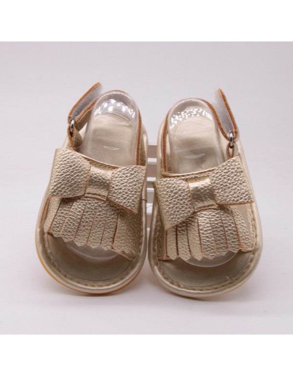 2018 new sandals 0-6-12-18 month old baby shoes European and American new princess sandals 