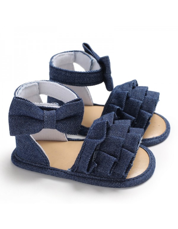 Foreign trade 0-1-year-old toddler shoes high top sandals summer soft sole baby shoes baby shoes 