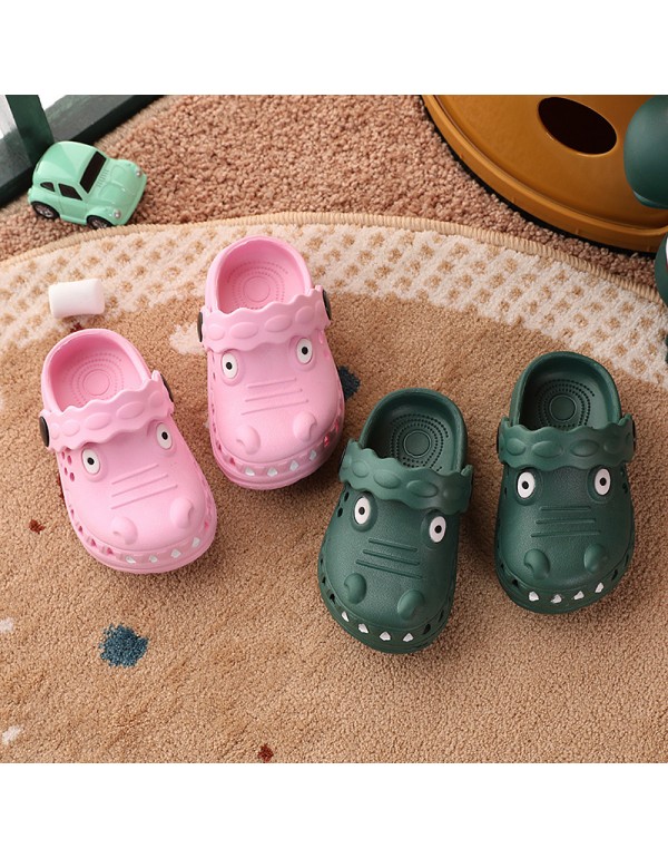 Children's slippers baby hole shoes new anti slip ...