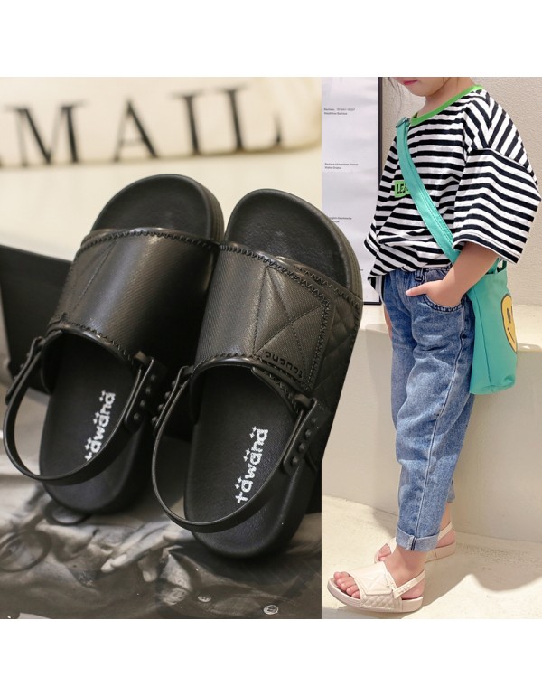 Tawana children's sandals net is a popular one word leisure flat bottom fashion parent-child slippers and children's slippers manufacturer wholesale 