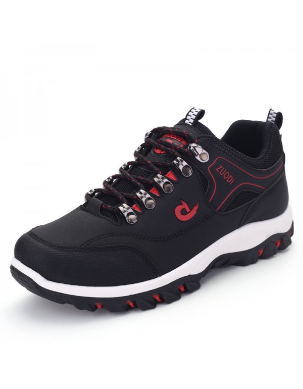 Quick selling outdoor men's shoes low top large casual hiking and mountaineering shoes 