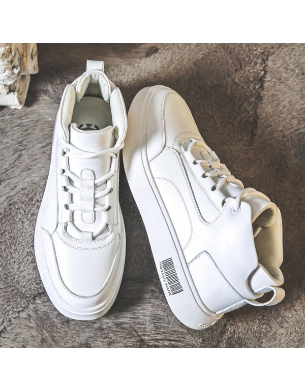 Ns-6666 high top men's shoes autumn new Korean casual men's shoes thick soled men's board shoes air force No. 1 men's shoes trend 