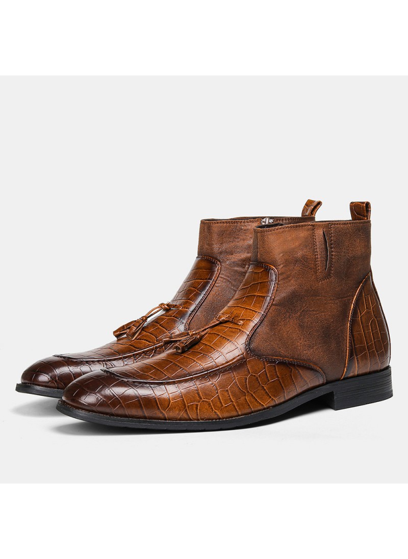 Foreign trade men's shoes new short velvet Amazon ...
