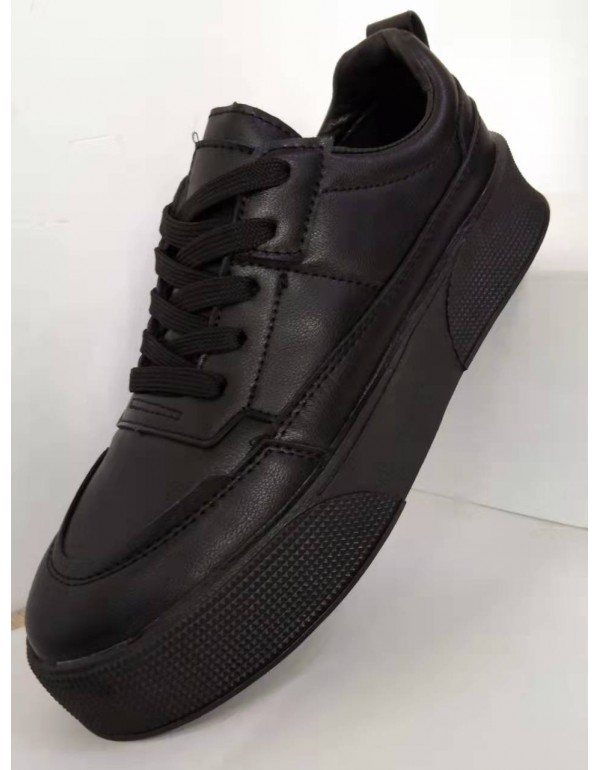 Men's sports small white shoes men's leisure running leather board shoes trend versatile student shoes men's spot wholesale