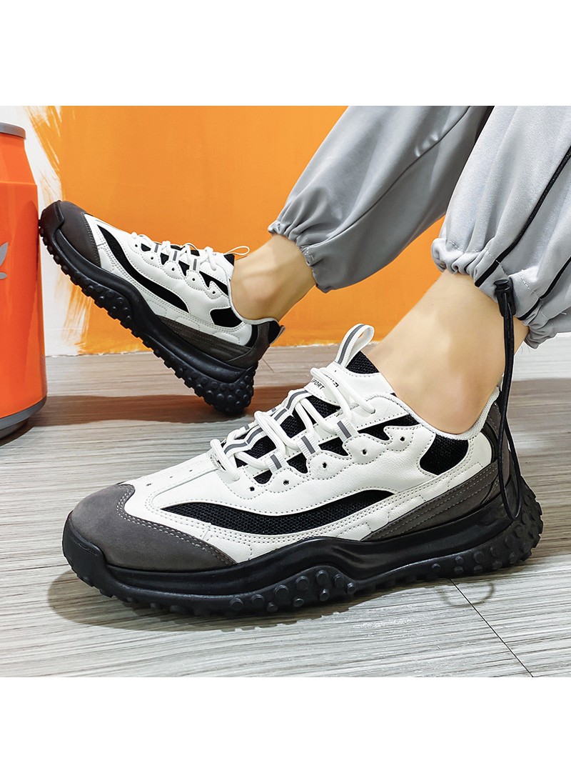 New color blocking youth men's casual shoes autumn...