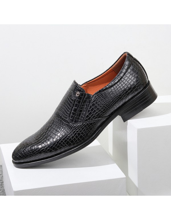 Men's business leather shoes spring formal leather...