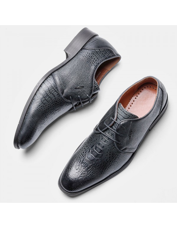 Men's leather shoes business shoes foreign trade i...