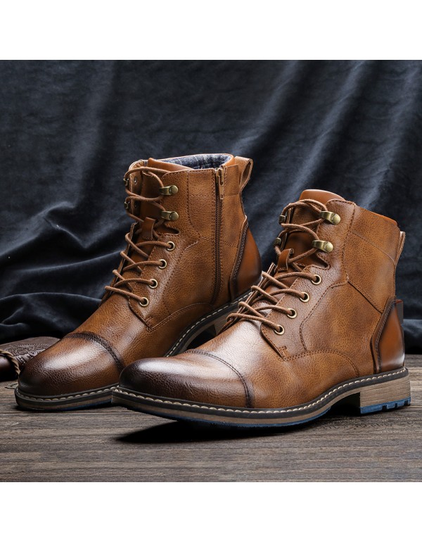 Cross border high top Martin boots retro men's Boo...