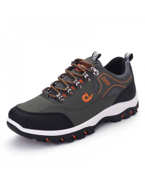 Quick selling outdoor men's shoes low top large casual hiking and mountaineering shoes 