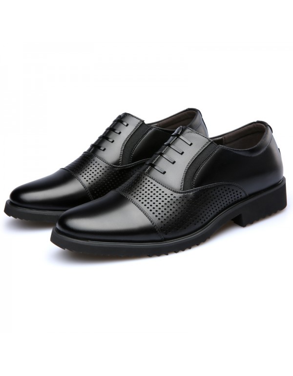 Three connector large size 45 men's shoes business men's leather shoes men's leather dress men's leather shoes casual one