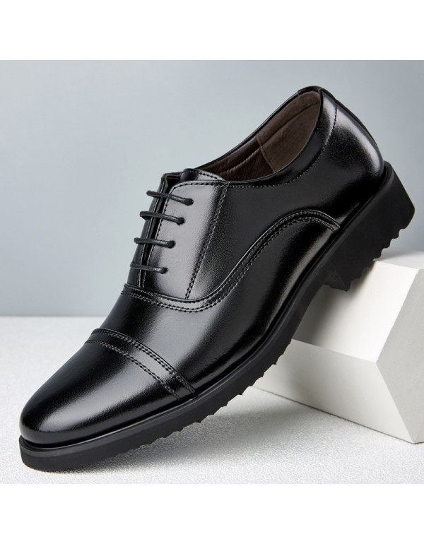 Three connector large size 45 men's shoes business men's leather shoes men's leather dress men's leather shoes casual one