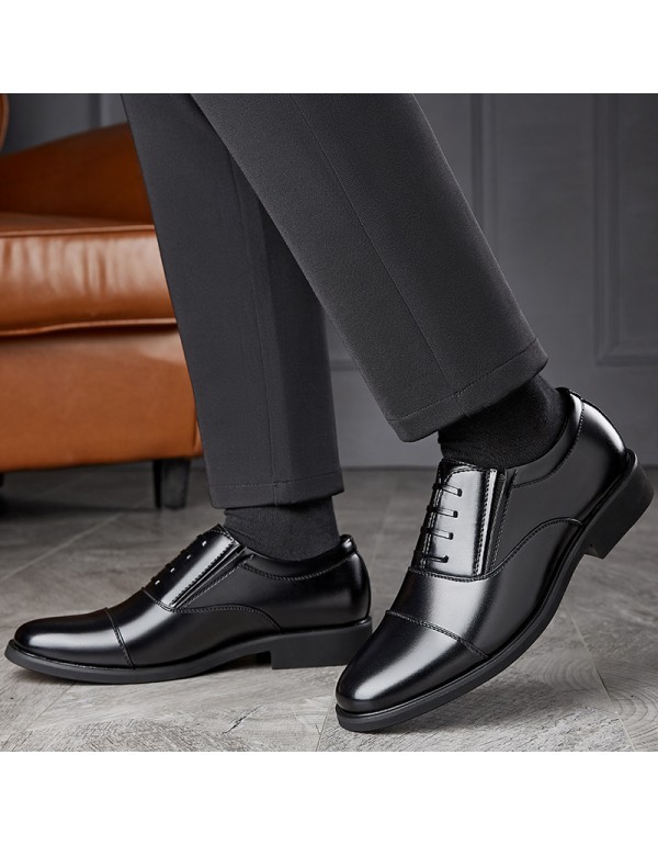 Three connector large size 45 men's shoes business men's leather shoes men's leather dress men's leather shoes casual one