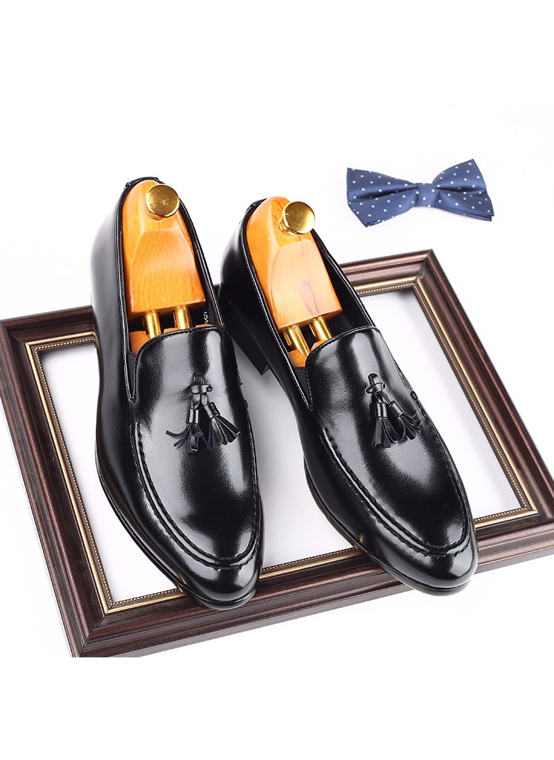 European and American tassel men's shoes retro Bri...