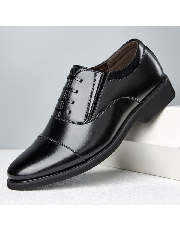 Three connector large size 45 men's shoes business men's leather shoes men's leather dress men's leather shoes casual one