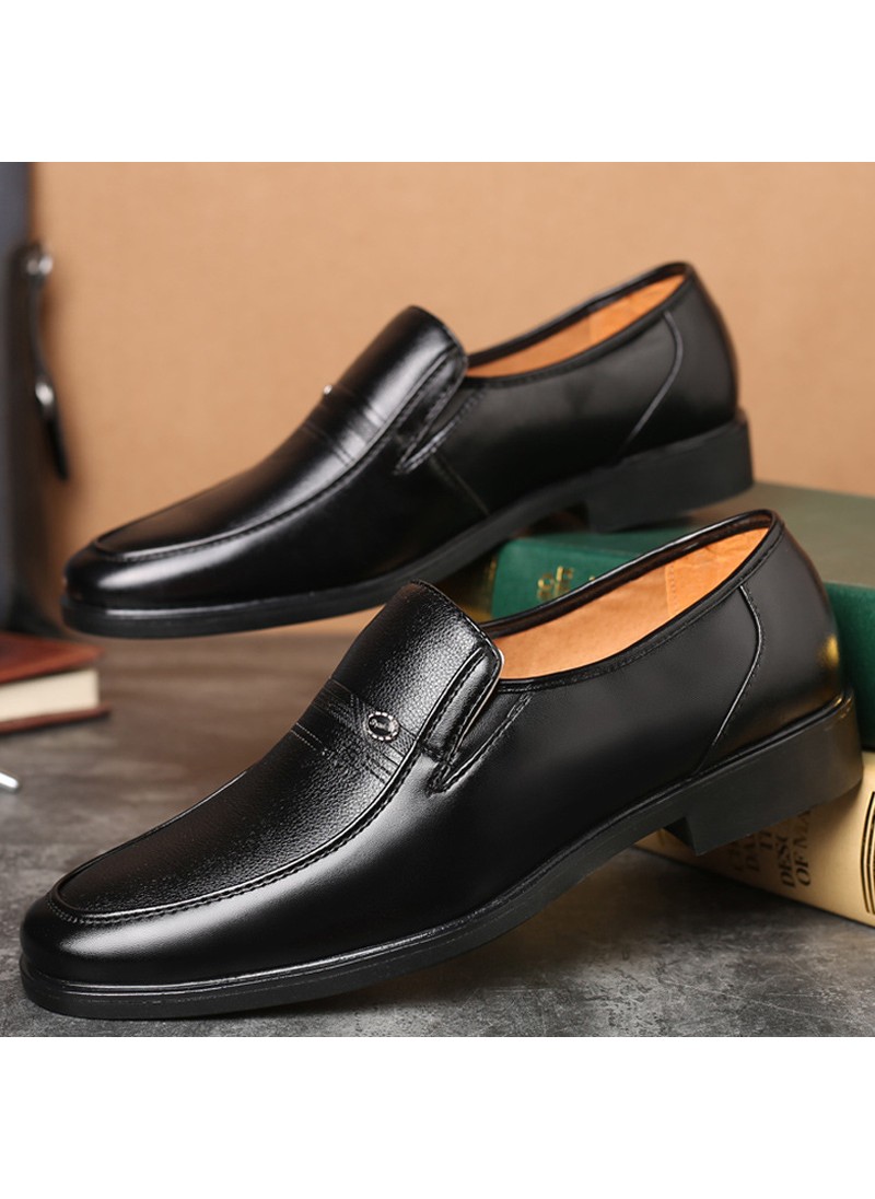 2021 new men's shoes gentlemen's formal business l...