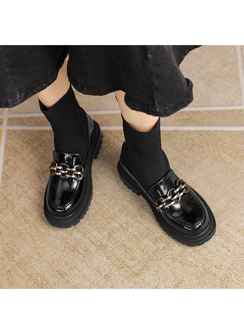 1801-10 thin boots women's short boots elastic soc...