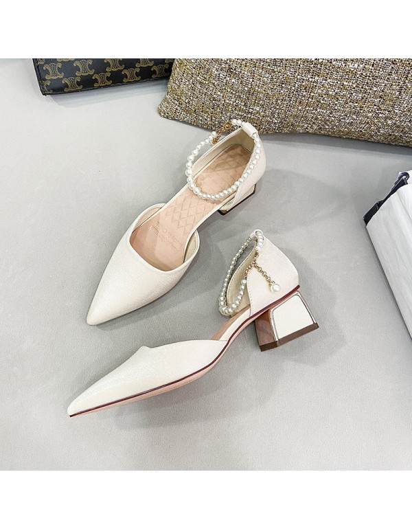 2022 summer new side air thick single shoes Korean...