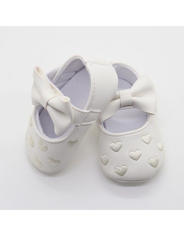 New baby shoes butterfly heart-shaped foreign trade Korean baby shoes toddler shoes princess style comfortable soft soled children's shoes wholesale 