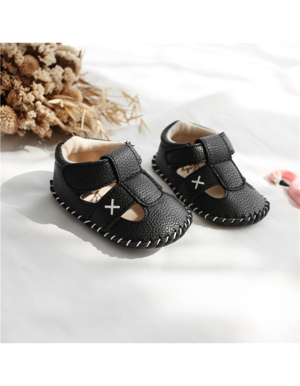 Hansheng baby sandals 0-1 year old toddlers summer soft bottom non slip baby shoes babyshoes 2019 