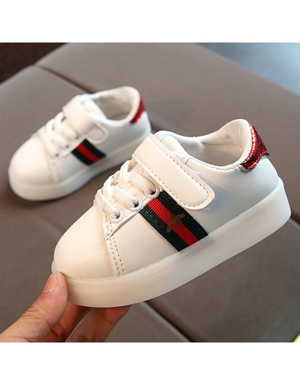 [Code Breaking clearance] children's shoes boys' sports shoes 2022 spring and autumn girls' middle-aged and big children's online Red daddy shoes 