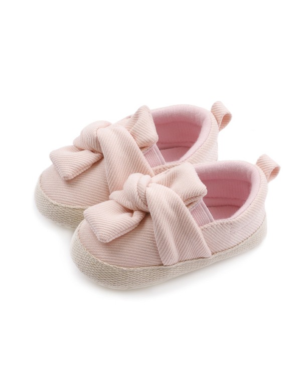 New style baby shoes 0-15 months bow cover foot baby walking shoes 