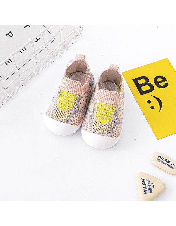 Baby Toddler shoes baby shoes soft sole anti slip 0-1-3 years old spring and autumn boys and girls indoor anti kick shoes and socks 