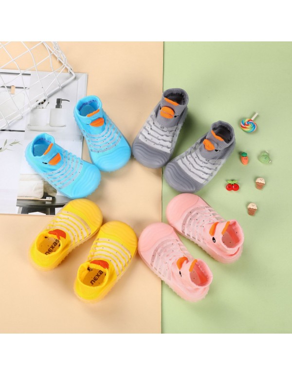 2022 toddler shoes new style soft sole anti slip indoor and outdoor baby socks shoes walking infant breathable shoes and socks 