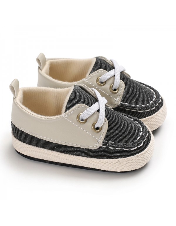 Spring and autumn 0-1 year old baby walking shoes comfortable soft sole baby shoes casual shoes 