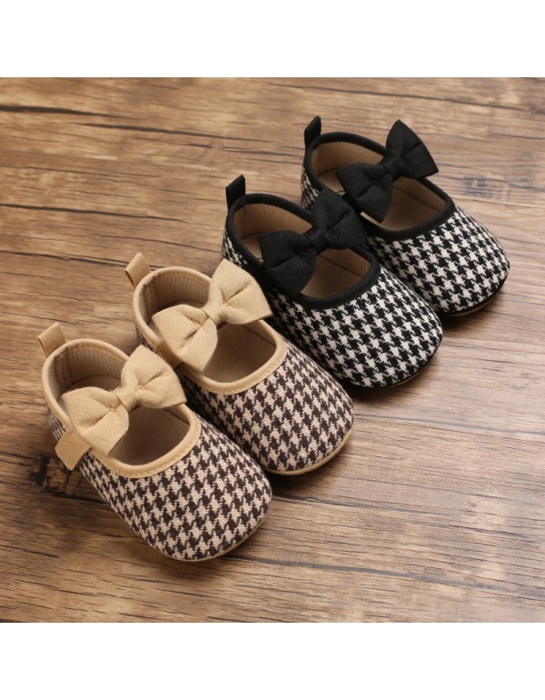 Spring and autumn 0-1-year-old male and female baby leisure 3-6-9-12 months baby soft soled walking shoes 