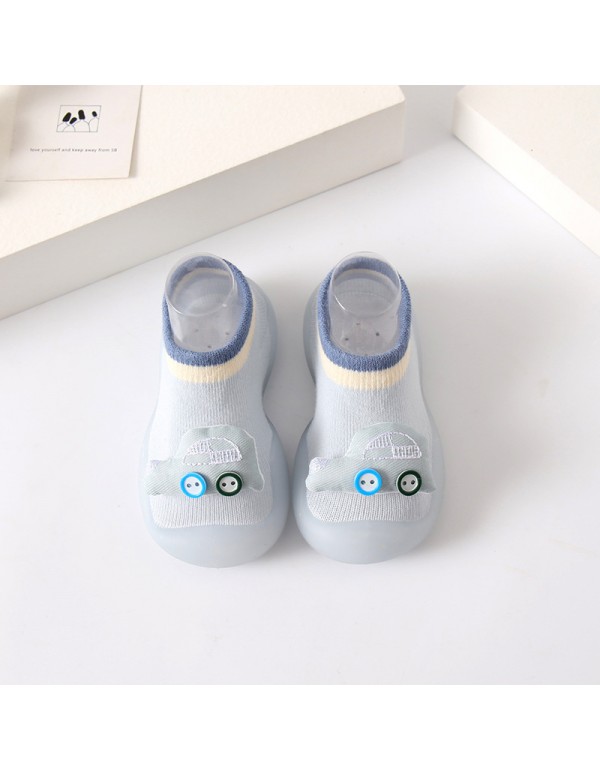 Spring and summer cartoon animal indoor shoes wear-resistant baby socks shoes breathable and comfortable children's men's and women's walking shoes manufacturer direct sales 