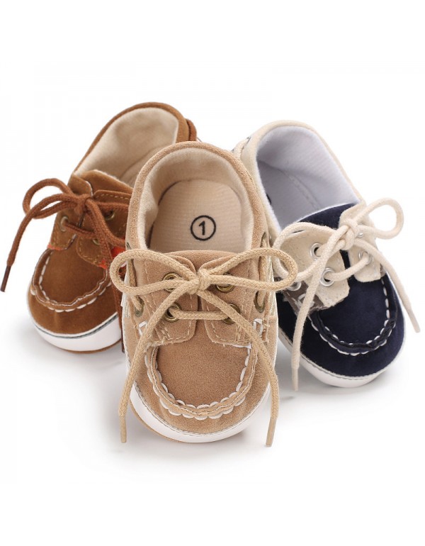 Baby shoes spring and autumn foreign trade 0-1-year-old boys' and girls' shoes soft soled casual walking shoes 