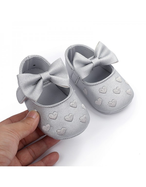 0-1 year old one heart baby shoes toddler shoes baby shoes soft soled baby shoes one hair substitute 