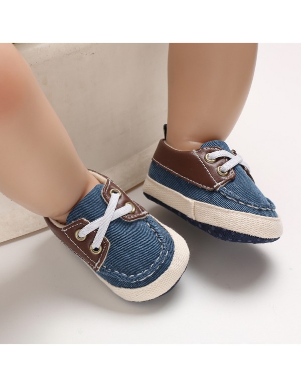 Spring and autumn 0-1 year old baby walking shoes comfortable soft sole baby shoes casual shoes 