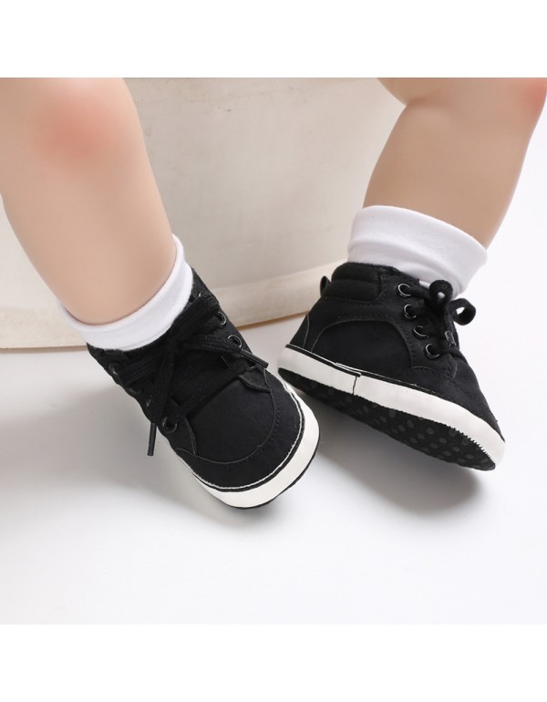 Spring and autumn baby lace up shoes 1-0-year-old men's casual shoes 