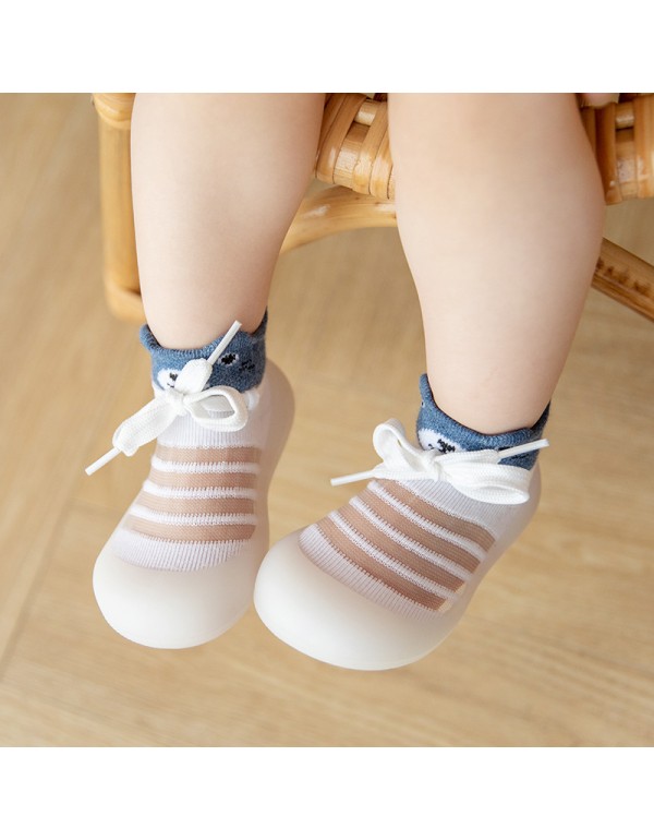 Summer children's shoes and socks toddler shoes floor socks infant shoes mesh breathable baby socks shoes baby socks 